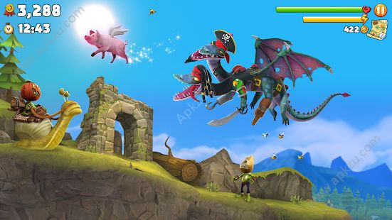 Hungry Dragon金币版  v1.11图2