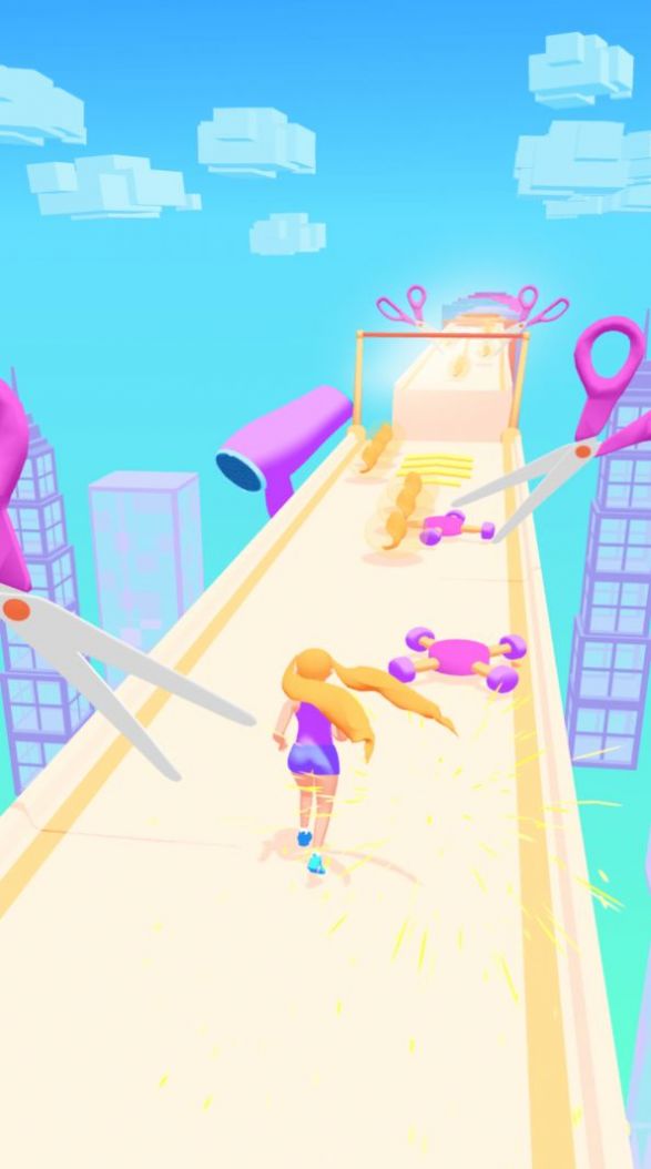 剪头发跑酷游戏安卓最新版  v0.3图2