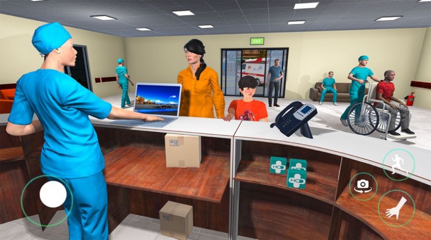 邪恶护士逃生模拟人生游戏手机版  v1.0图2