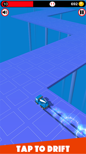 Tiny Skiddy Drift Car游戏图2