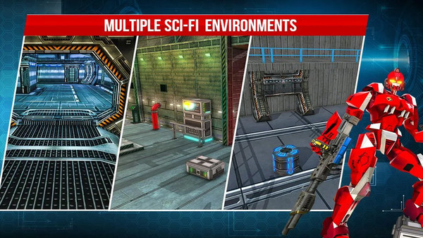 真实反恐机器人射击游戏中文安卓版  v2.6图4