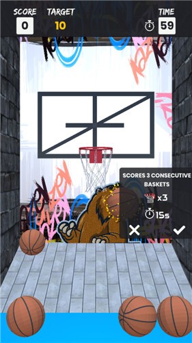 街机指尖篮球游戏图2