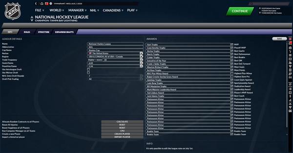 特许经营曲棍球经理7游戏图4