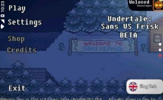 传说之下子弹地狱sans手机版下载  v1.0.0图2