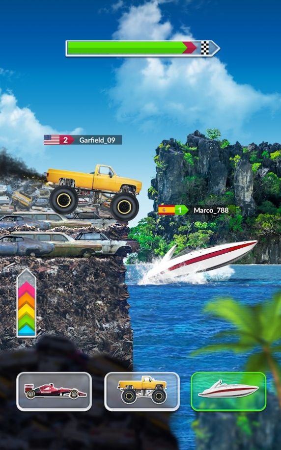 多种族与汽车比赛游戏图2