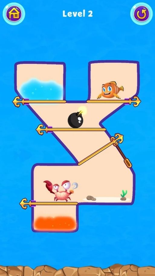 拯救鱼拉针游戏图3