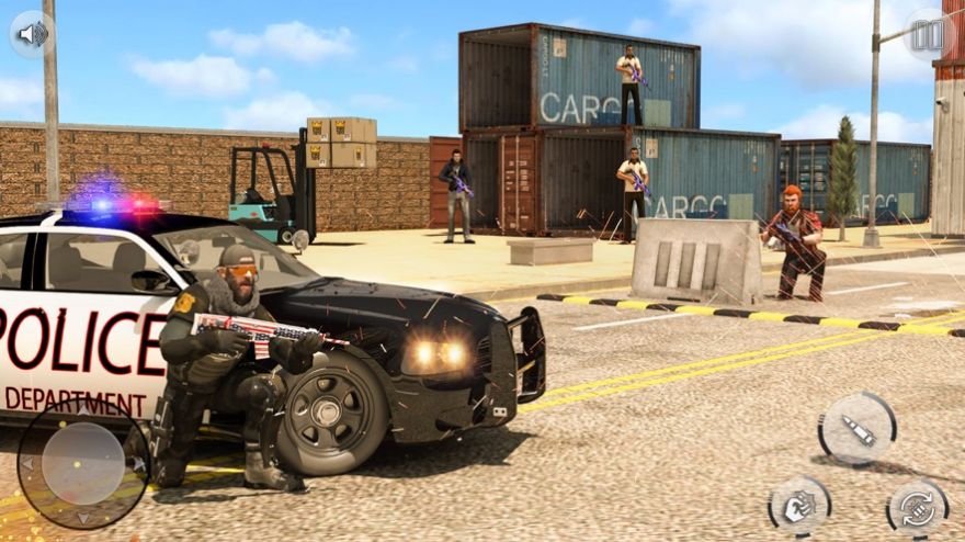 警察犯罪黑帮的对决游戏图2