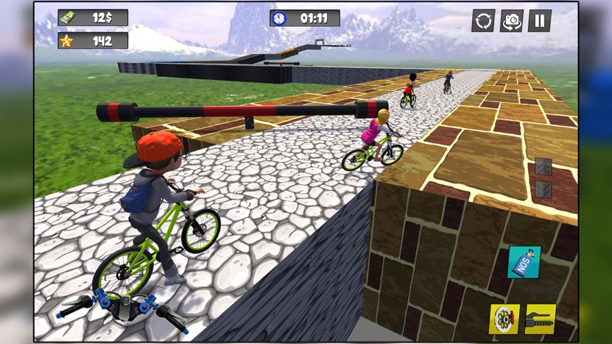 欢乐骑行比赛游戏图1