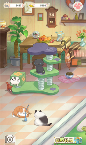 猫宅日记金鱼干安卓版游戏  v1.5图2