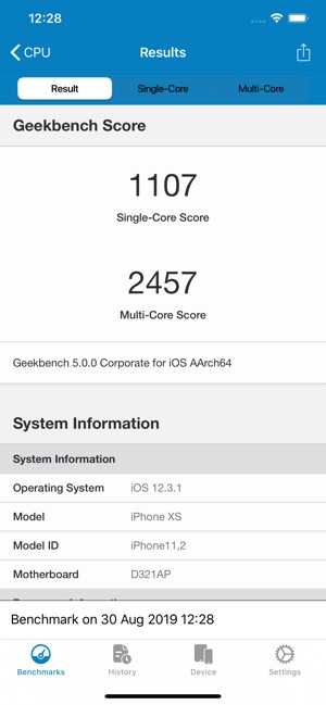 跑分神器GeekBench 5app安卓最新版下载  v1.0图3