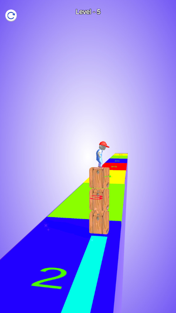 彩色方块冲浪3D游戏安卓版  v0.1图1