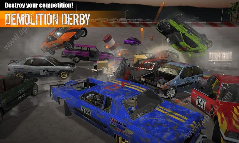 德比碰撞3金币安卓版（Demolition Derby 3）  v1.0.015图1