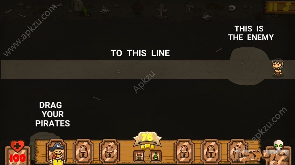 海盗战争攻击游戏金币安卓版  v1.1图2