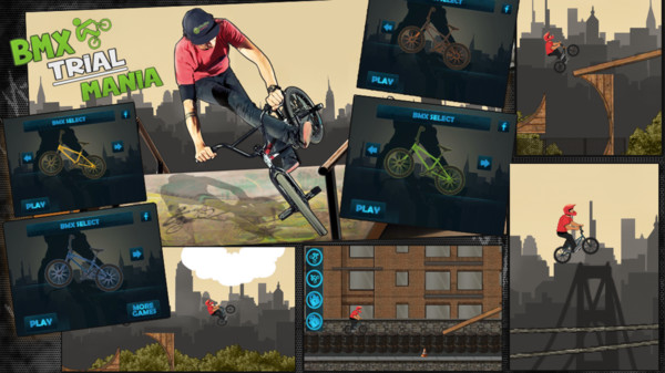 bmx疯狂自行车游戏安卓最新版  v1.0.1图1