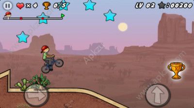 跑酷自行车2游戏图1