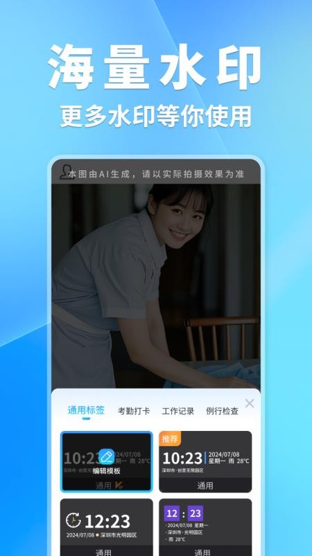 快捷水印相机打卡图3