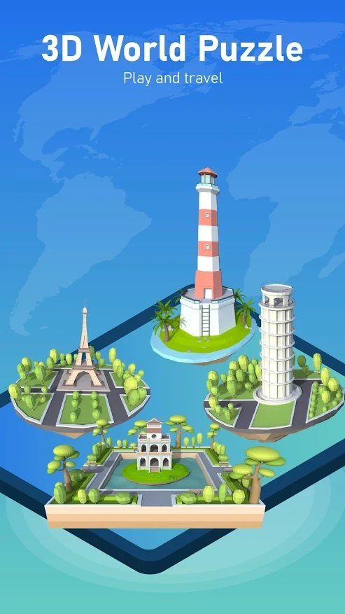 3D世界拼图游戏安卓版  v1.0.8图2