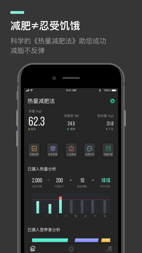 热量减肥法官方最新优化版手机下载  v1.0图1