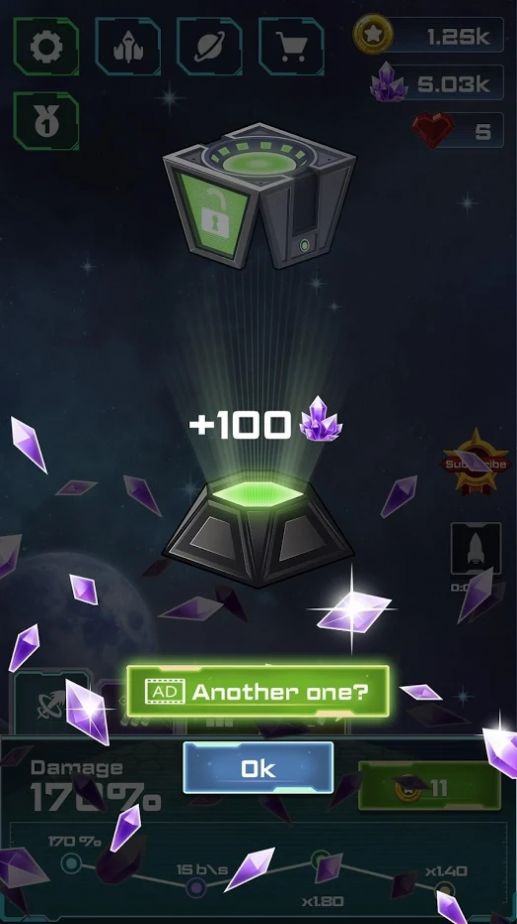 流星打击战争银河射手游戏最新版  v0.3.2图1