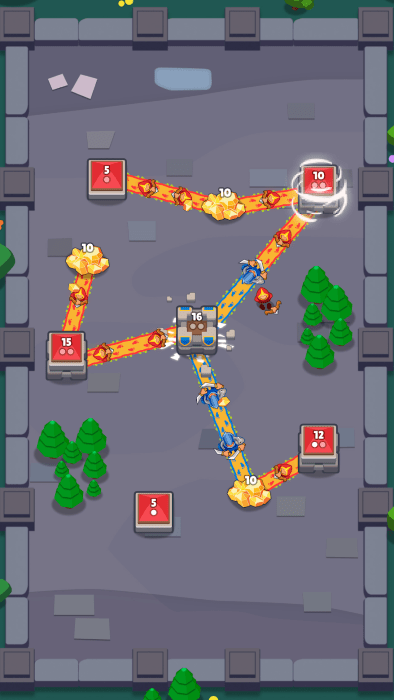 小小战争二维征服游戏图1