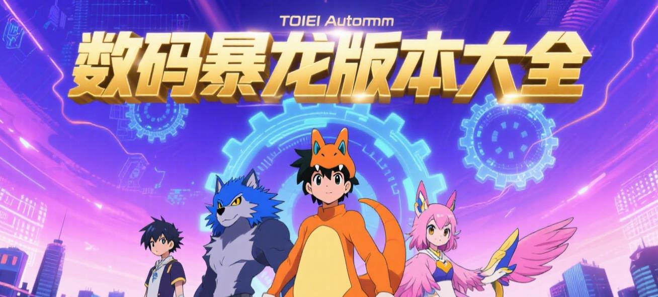 数码暴龙版本大全