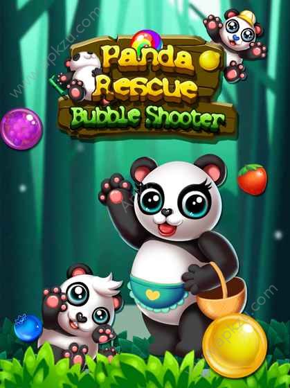 国宝熊猫泡泡拯救金币安卓版（Panda Jungle Bubble Shooter）  v1.2图1