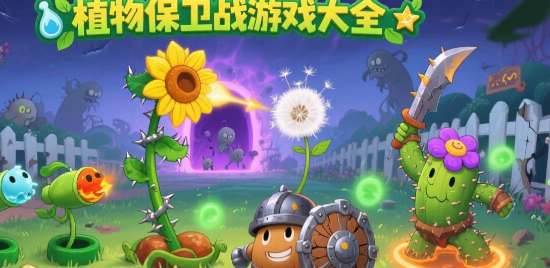 植物保卫战游戏大全