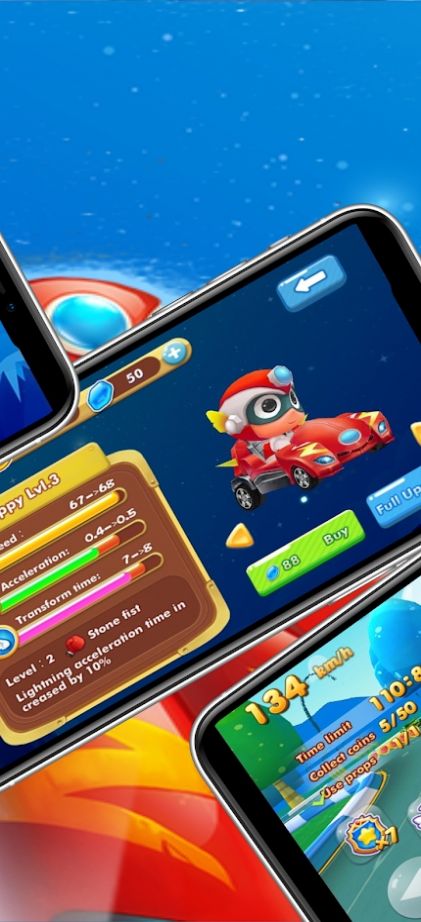 卡丁车进化英雄赛车3D游戏安卓版  v1.0.1图1