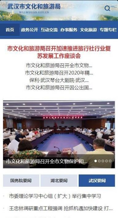 武汉市文化和旅游局官方通道图3