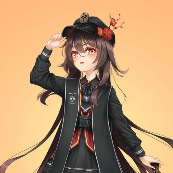 原神胡桃表情包图1