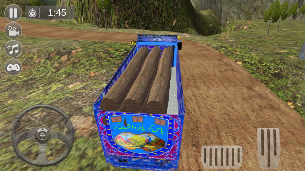 卡车野外运输模拟游戏图1