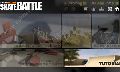 火柴人滑板对决中文完整最新安卓版  v2.3.1图2