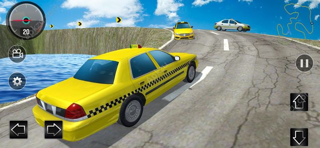 山道出租车3D金币完整版  v1.0图4
