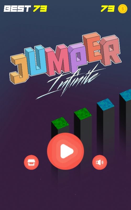 立方体跳跃游戏安卓手机版  v1.0.14图1