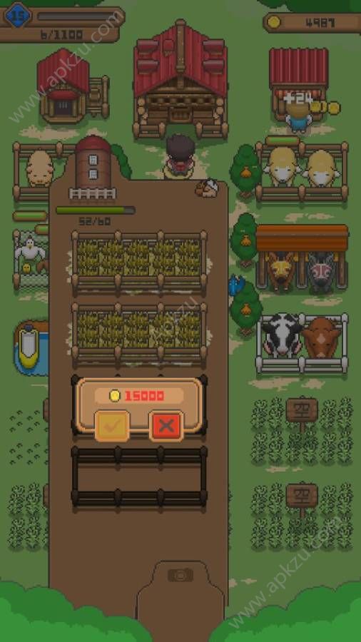 小小像素农场游戏下载安卓版（Tiny Pixel Farm）  v1.2.3图1
