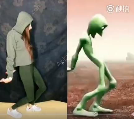 抖音很火的小绿人跳舞视频  v21.0.0图4