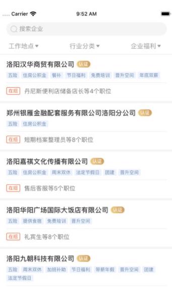 全洛阳直聘app手机版下载  v1.0图2