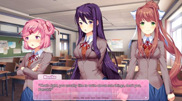 Doki Daki literature Club安卓版图3