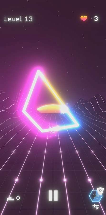 霓虹追光者安卓官方版游戏  v1.0图1