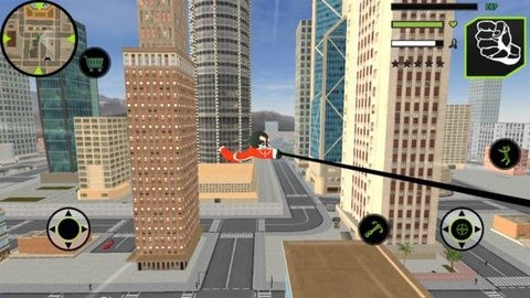 圣诞老人火柴人绳索英雄安卓中文版下载  v1.0图2