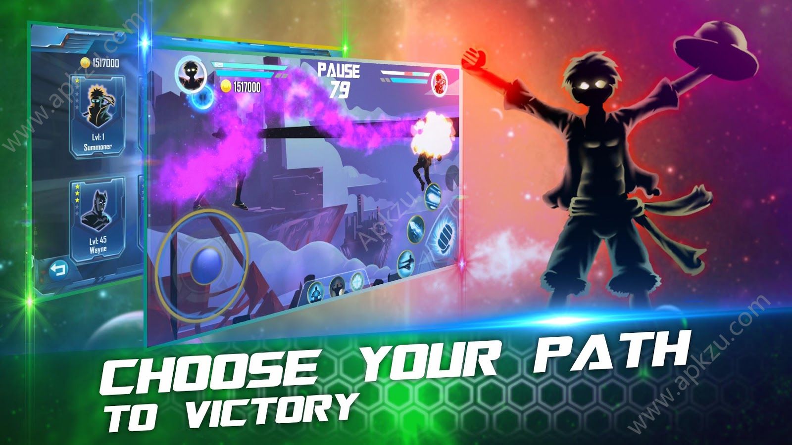 影子英雄传奇游戏安卓版下载  v1.5.8图1