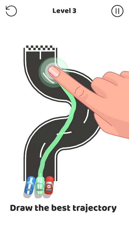 涂鸦车赛手游戏安卓手机版 v0.3.1图2