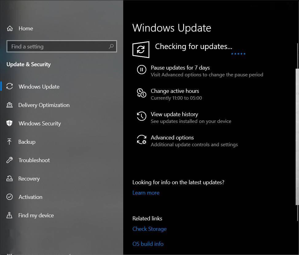 微软Windows10 Build 18363.1766正式版图2
