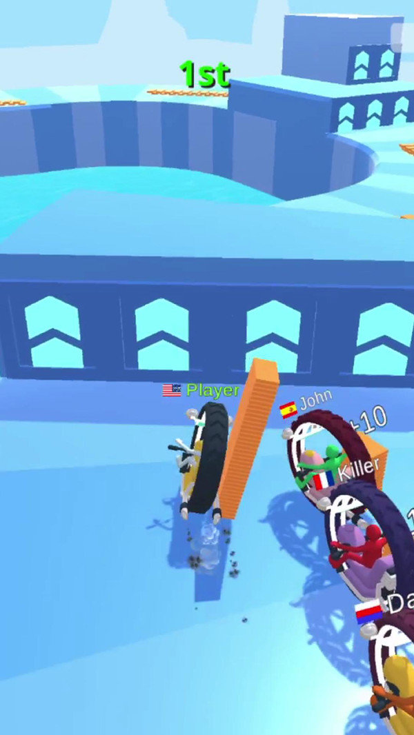 独轮车比赛安卓中文版  v1.0图1