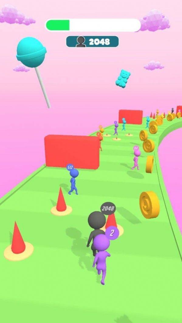 合成人类快跑游戏安卓最新版  v1.0.0图1