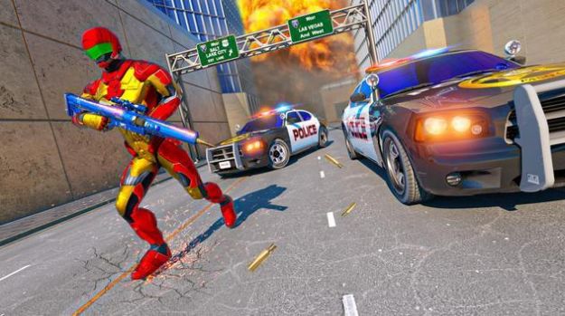 忍者机器人大战超级英雄安卓版图2