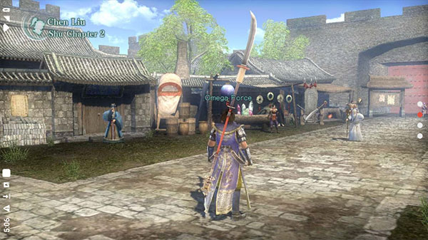 PSP真三国无双联合突袭汉化版图1