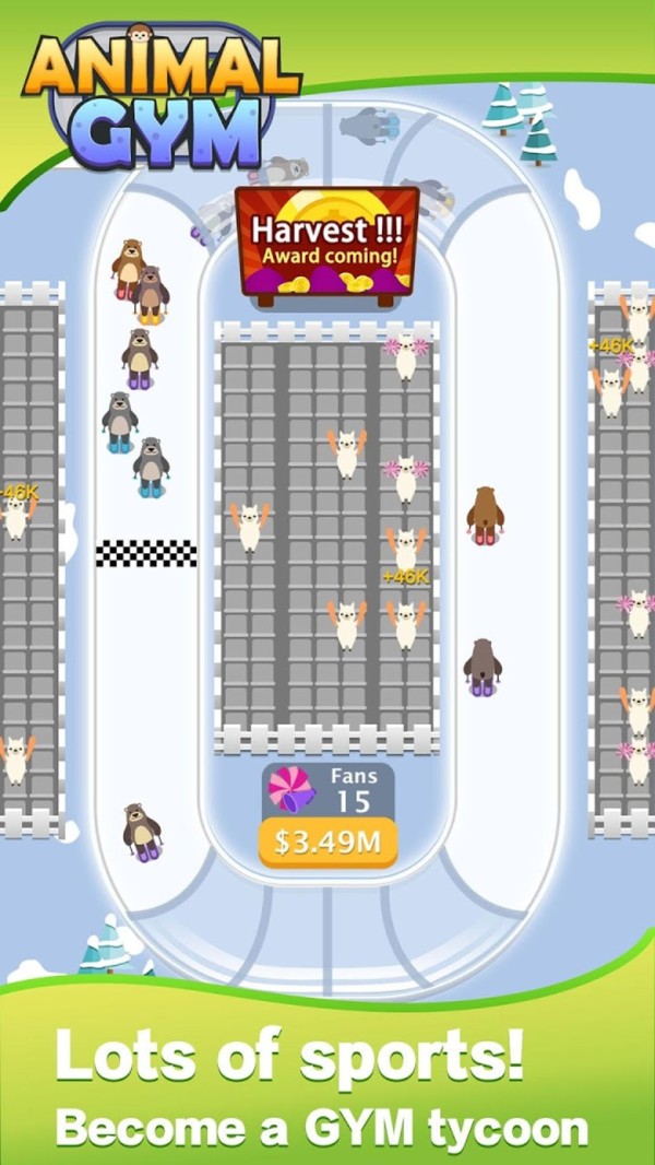 动物体育馆安卓中文版游戏  v1.0.4图2