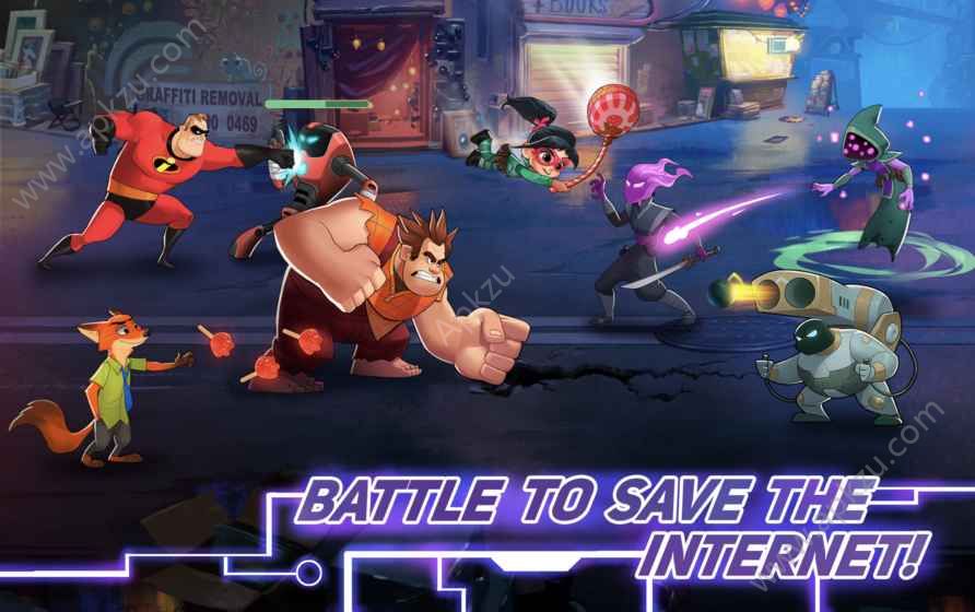 迪士尼英雄战斗状态游戏图3