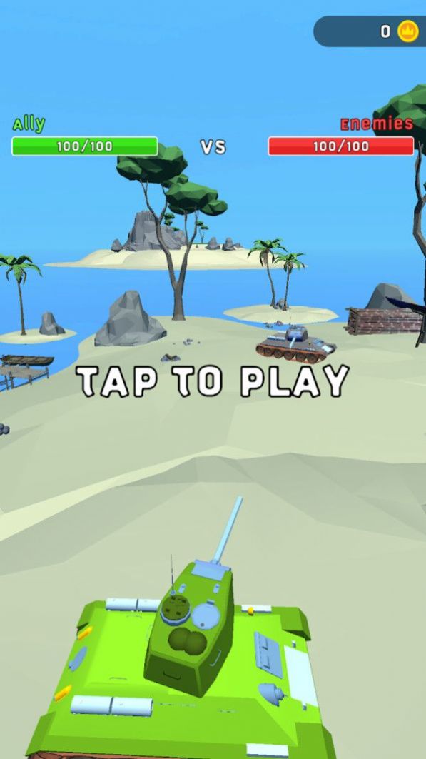 坦克爆射游戏安卓版  v1.0图2